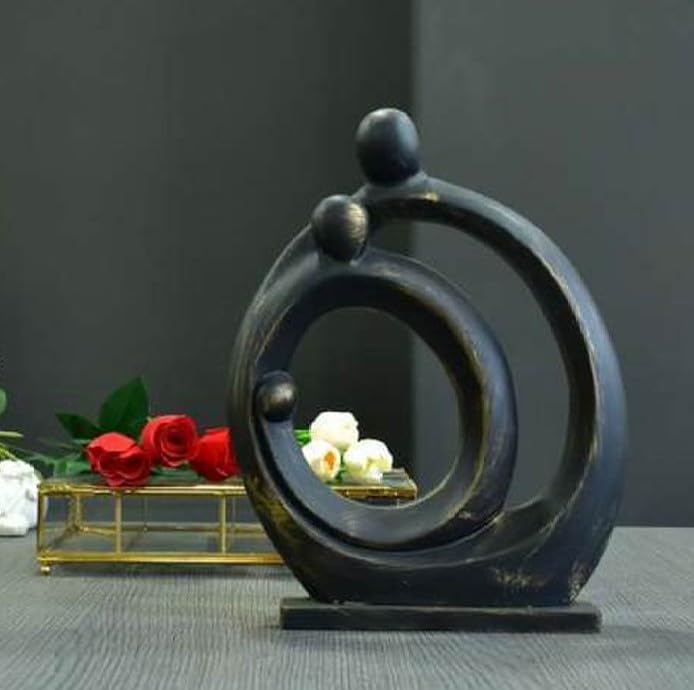 Abstract Family Statue, Modern Abstract Family Statue, Handmade Abstract Family Sculpture, Abstract Family Decor, Family Statue