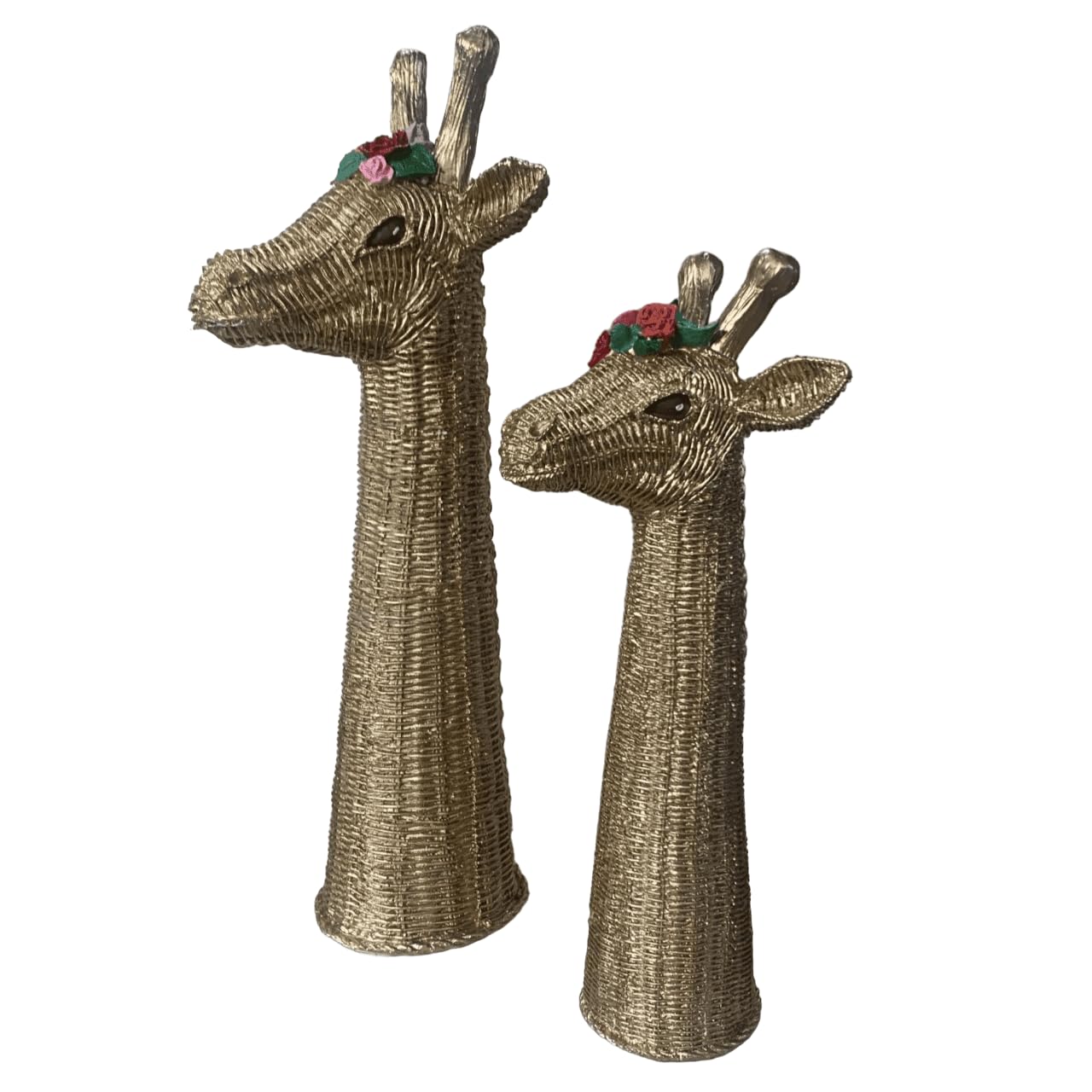 Handwoven Wicker Giraffe Decor Set, Giraffe Wicker Figurines, Giraffe Statue, Woven Giraffe Sculpture, Handmade Giraffe Decor, Giraffe Decor, Giraffe Figurine, Giraffe Sculpture