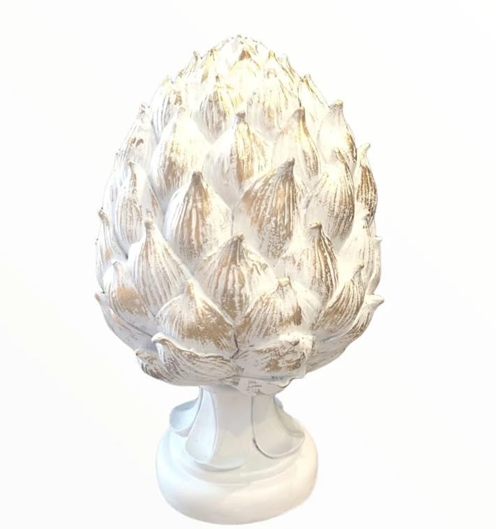 Decorative Artichoke Sculpture, Elegant Artichoke Decor, Polyester Artichoke Sculpture, Artichoke Statue, Polyester Artichoke Statue