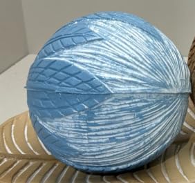 Decorative Textured Sphere, Round Accent Ball, Decorative Accent Ball, Modern Table Decor, Textured Sphere Decor, Geometric Art Ball
