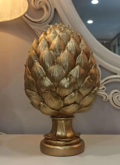 Decorative Artichoke Sculpture, Elegant Artichoke Decor, Polyester Artichoke Sculpture, Artichoke Statue, Polyester Artichoke Statue