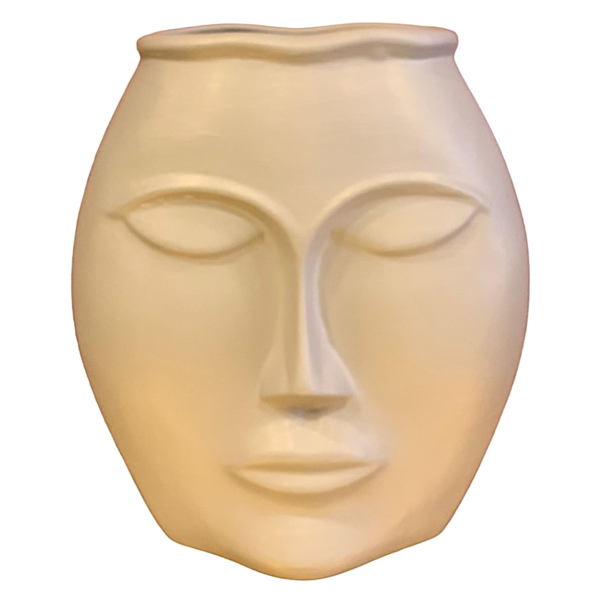 Abstract Face Vase, Modern Ceramic Planter, Minimalist Face Sculpture Pot, Unique Sculpture Vase, Artistic Face Decor, Aesthetic Indoor Pot, Ceramic Face Vase, Artistic Face Vase