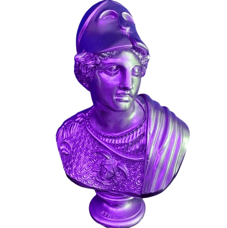 Große Athena Büste Skulptur, griechische Büste Statue, große Athena Statue, Athena Home Akzent, elegante Athena griechisches Dekor, griechische Büste Statue, Athena Statue, Athena Skulptur