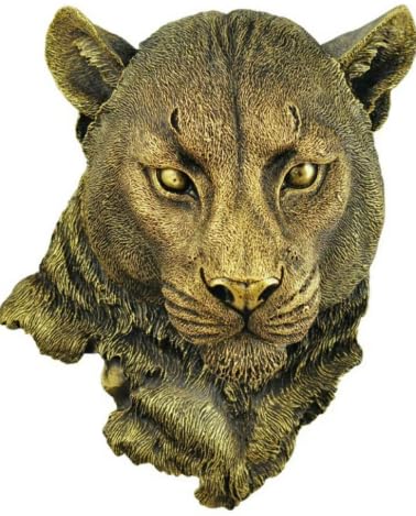 3D Panther Head Wall Decor, Wildlife-inspired Wall Sculpture, Jungle theme wall Art, Animal Face Wall Accent, Decorative Puma Sculpture, Puma Wall Decor, Puma Wall Sculpture