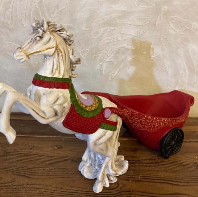 Luxury Horse Wine Rack, Horse Wine Holder, Horse Wine Rack Sculpture, Polyester Horse Wine Rack, Decorative Horse Wine Holder