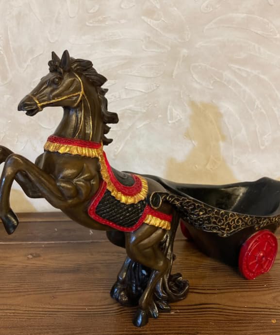 Luxury Horse Wine Rack, Horse Wine Holder, Horse Wine Rack Sculpture, Polyester Horse Wine Rack, Decorative Horse Wine Holder