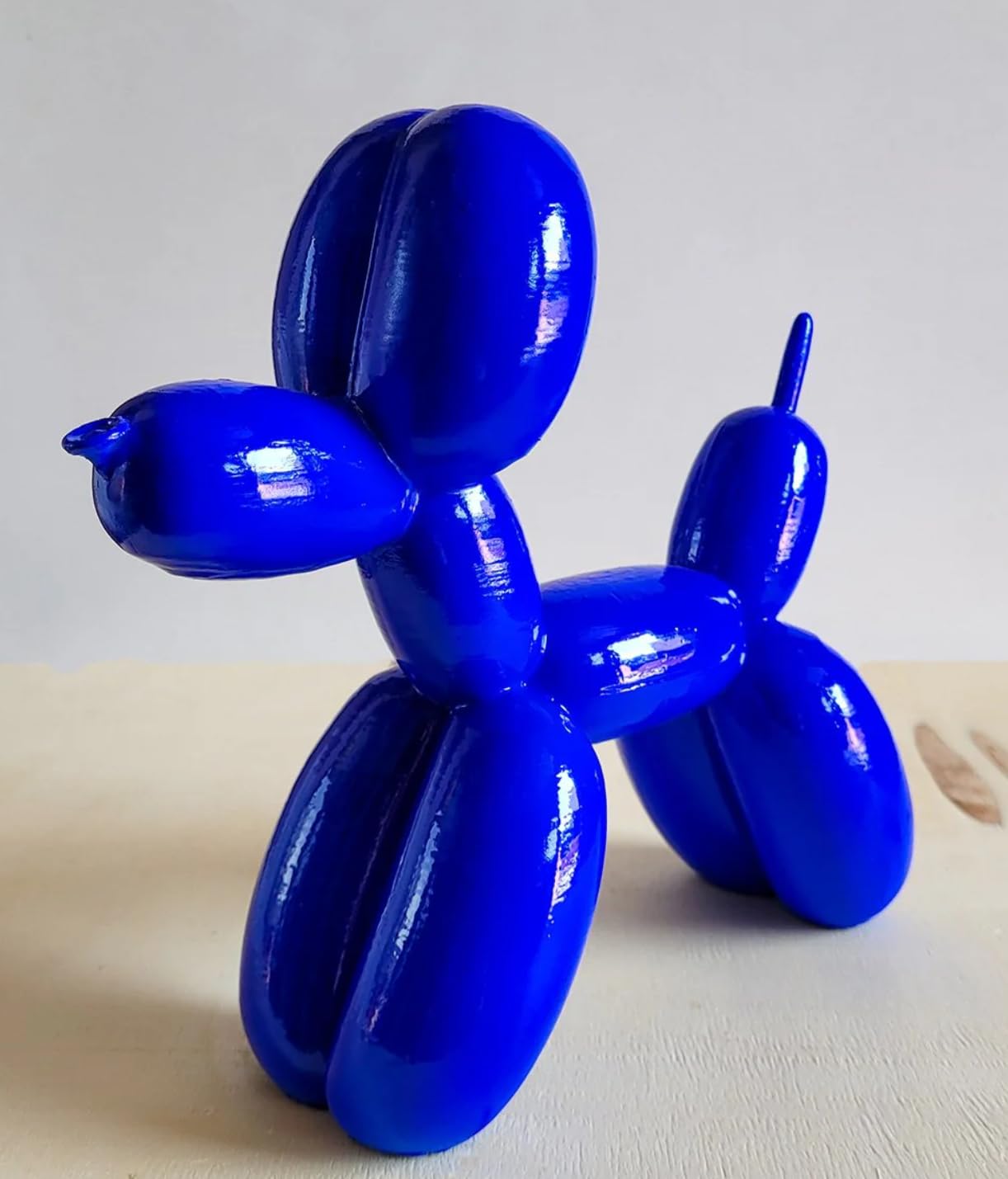 Balloon Dog Statue, Polyester Balloon Dog Figurine, Balloon Puppy Shelf Table Decor, Balloon Puppy Figurine, Balloon Animal Decor