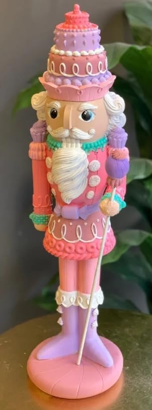 Christmas Nutcracker Soldier Figurine, Colorful Nutcracker Soldier, Festive Nutcracker Statue, Soldier Pastry Maker, Nutcracker Sculpture, Nutcracker Figurine, Nutcracker Soldier Sculpture