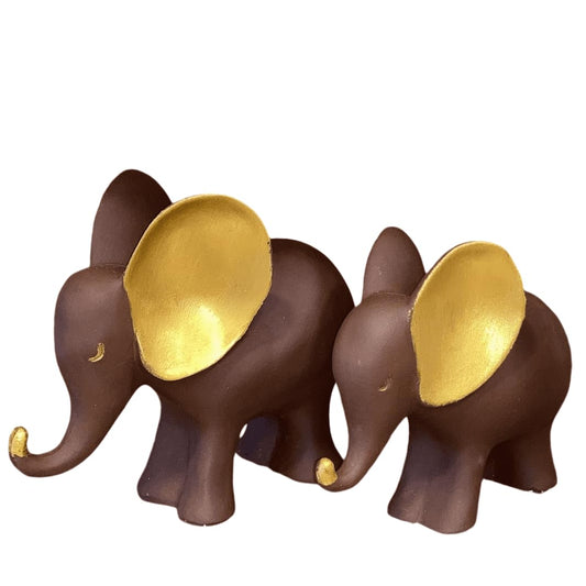 Handmade Elephant Figurine, Modern Elephant Figurine, Elephant Statue, Symbolic Elephant Gift, Elephant Themed Decoration, Elephant Objects, Elephant Decor