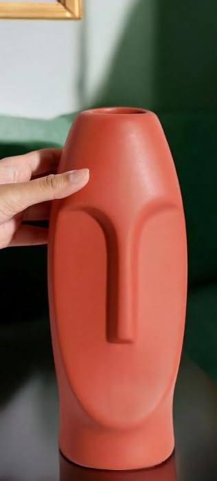 Modern Abstract Face Vase, Face Minimalist Vase, Abstract Face Vase, Face Shaped Planter, Abstract Head Vase, Face Vase, Face Planter Vase