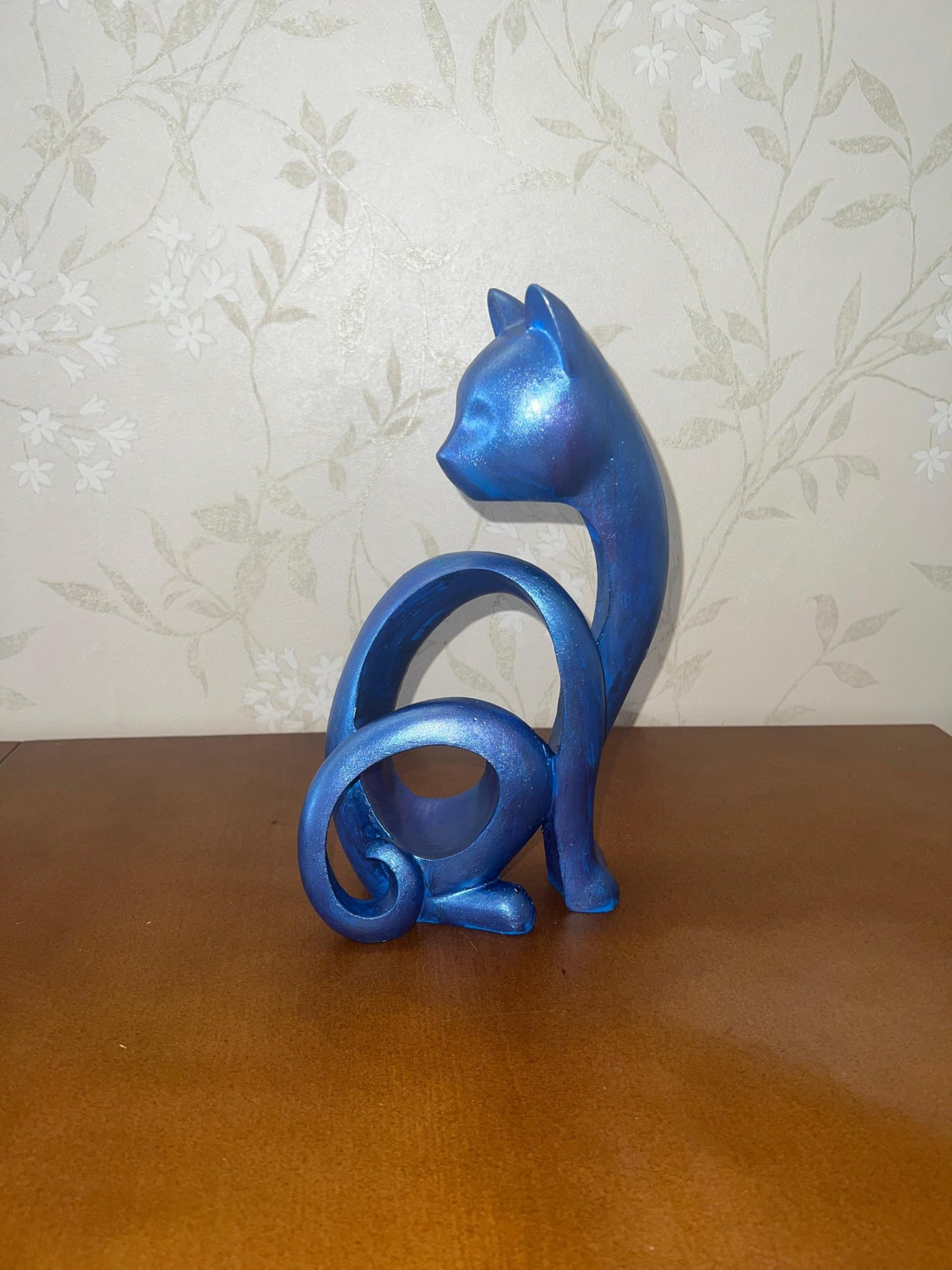 Abstract Cat Sculpture, Minimalist Cat Figurine, Geometric Cat Ornament, Cat Lover Gift, Home Accent, Geometric Cat Statue, Cat Sculpture, Cat Figurine