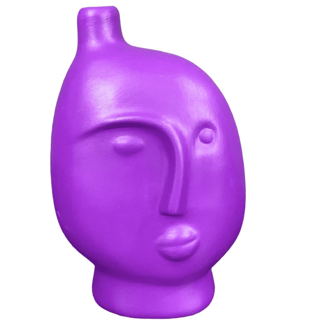 Abstract Face Shaped Vase, Modern Art Decor Vase, Nordic Ceramic Vase, Scandinavian Vase, Modern Minimalist Vase, Ceramic Vase, Face Vase, Face Shaped Vase