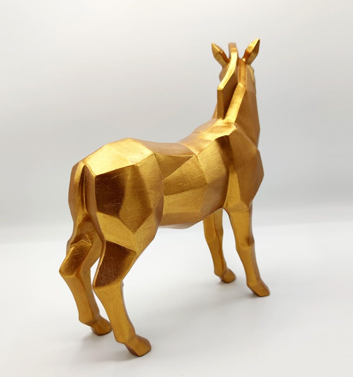 Zebra Statue, Geometric Zebra Sculpture, Cubic Zebra Statue, Abstract Zebra Sculpture, Zebra Figurine with Geometric Style, Zebra Sculpture