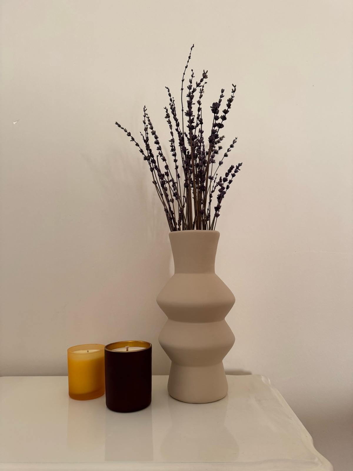 Keramik-Blasenvase, 2er- oder 3er-Set, Nordische Blasenwirbelvase, Blumentopf, Vase für getrocknete Blumen, Nordische Vase, Wellen-Keramikvase, Dekorative Vase, ZicZac-Vase, Blasenvase