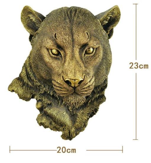 3D Panther Head Wall Decor, Wildlife-inspired Wall Sculpture, Jungle theme wall Art, Animal Face Wall Accent, Decorative Puma Sculpture, Puma Wall Decor, Puma Wall Sculpture