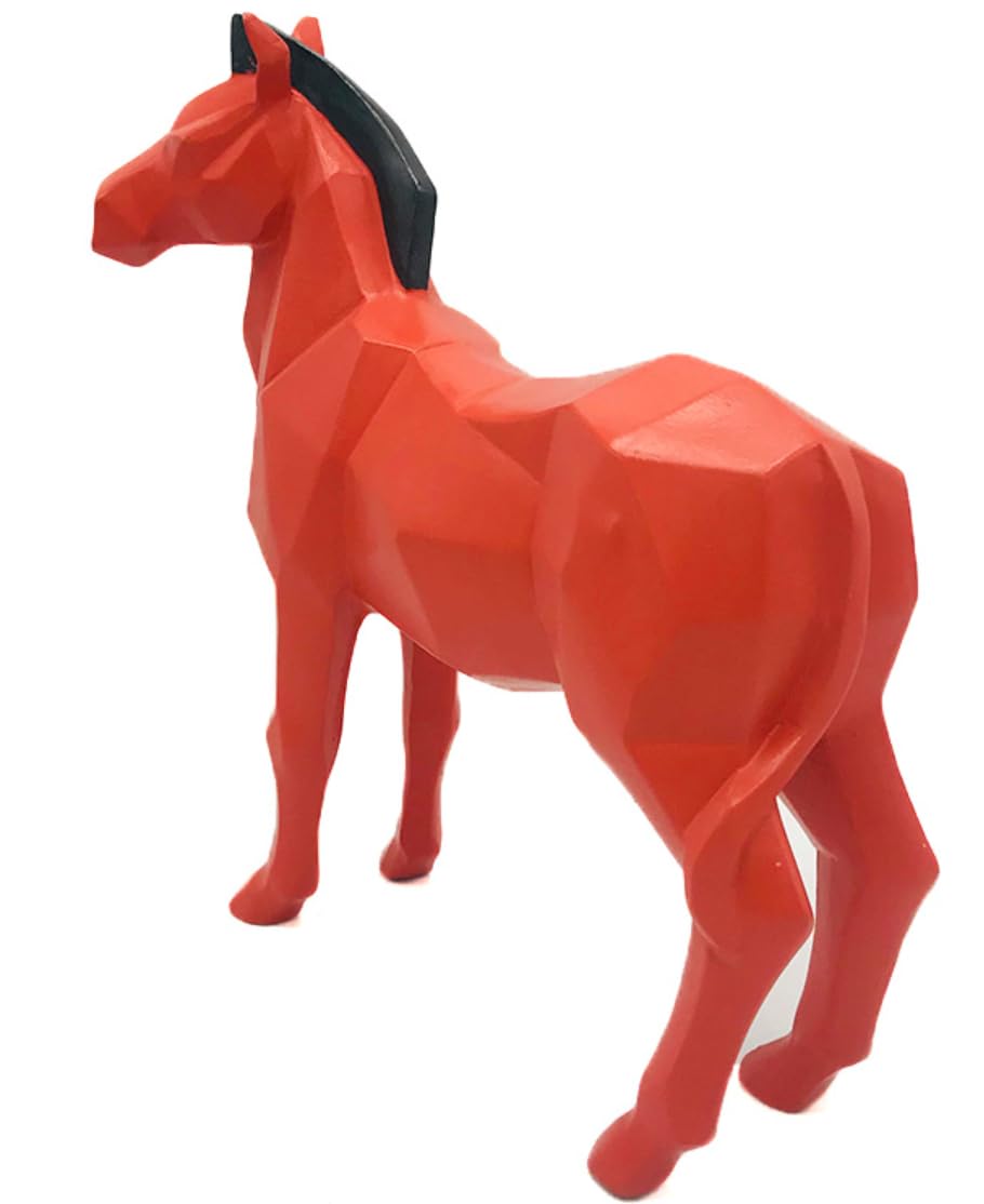 Zebra Statue, Geometric Zebra Sculpture, Cubic Zebra Statue, Abstract Zebra Sculpture, Zebra Figurine with Geometric Style, Zebra Sculpture