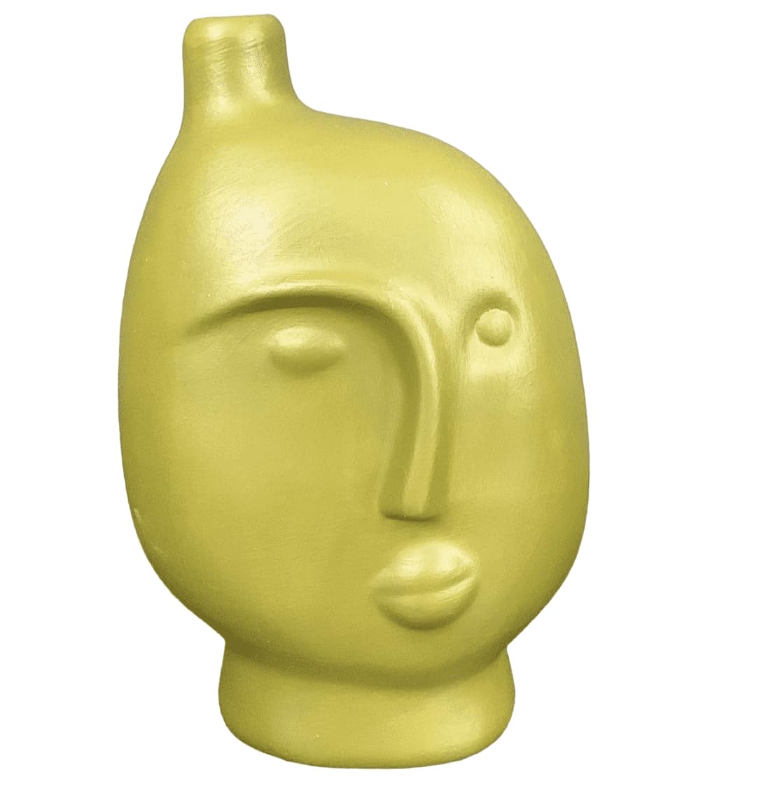 Abstract Face Shaped Vase, Modern Art Decor Vase, Nordic Ceramic Vase, Scandinavian Vase, Modern Minimalist Vase, Ceramic Vase, Face Vase, Face Shaped Vase