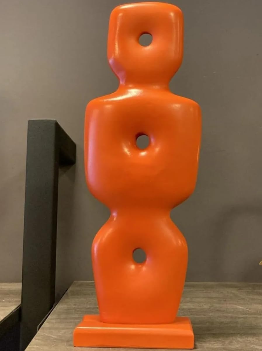 Minimalist Abstract Sculpture, 3 Hole Figurine, Geometric Figure Statue, Abstract Home Decor, Abstract Decor, Abstract Statue, Abstract Sculpture, Abstract Objects