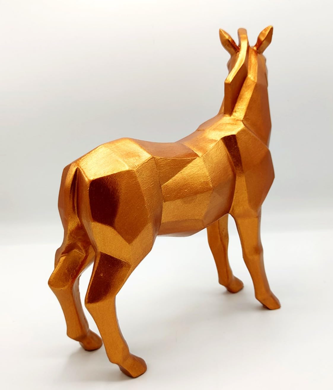 Zebra Statue, Geometric Zebra Sculpture, Cubic Zebra Statue, Abstract Zebra Sculpture, Zebra Figurine with Geometric Style, Zebra Sculpture