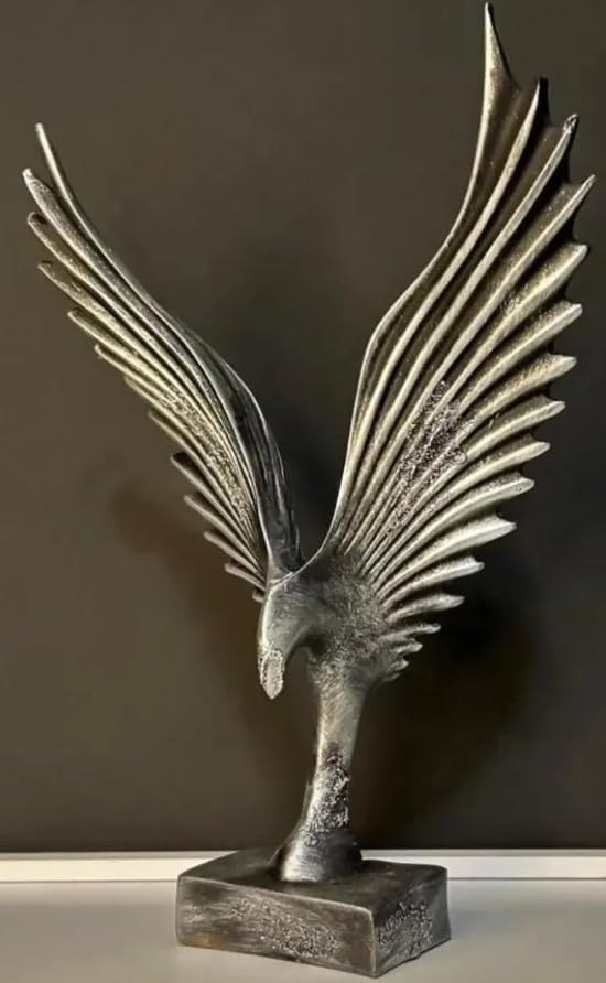 Decorative Abstract Phoenix Statue, Modern Wing Figurine, Home Decor Ornaments, Eagle Statue, Decorative Eagle Showpiece, Eagle Sculpture, Eagle Statue, Eagle Decor