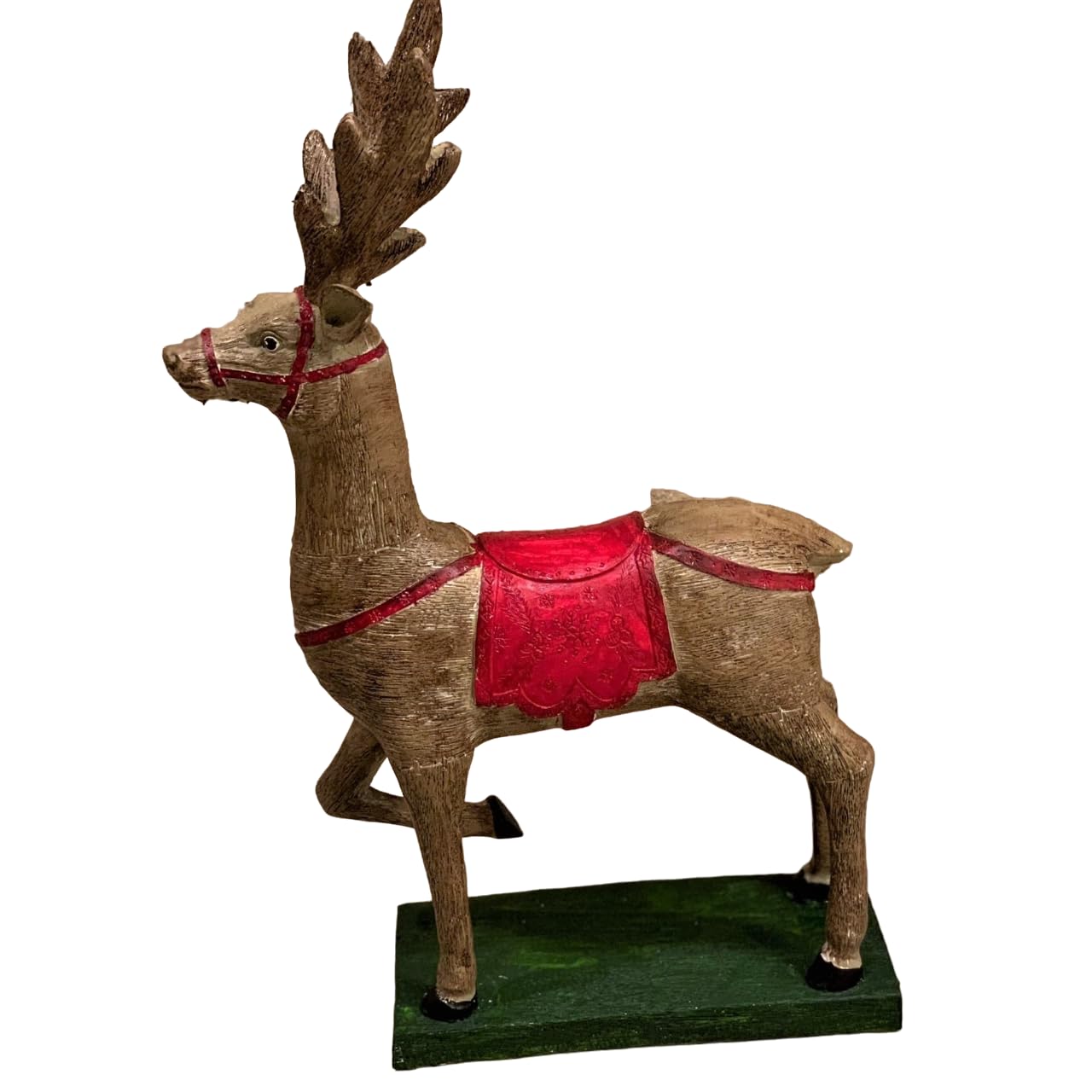 Christmas Reindeer Sculpture, Reindeer Decor, Christmas Figurine, Holiday Decoration, Christmas Gift, Festive Home Decor, Reindeer Decor, Reindeer Sculpture, Reindeer Statue