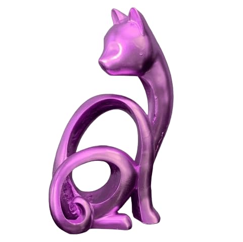 Abstract Cat Sculpture, Minimalist Cat Figurine, Geometric Cat Ornament, Cat Lover Gift, Home Accent, Geometric Cat Statue, Cat Sculpture, Cat Figurine