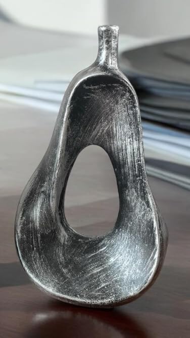 Modern Abstract Pear Statue, Pear Decor Statue, Minimalist Pear Statue, Abstract Fruit Statue, Abstract Pear Shape for Decor, Pear Sculpture