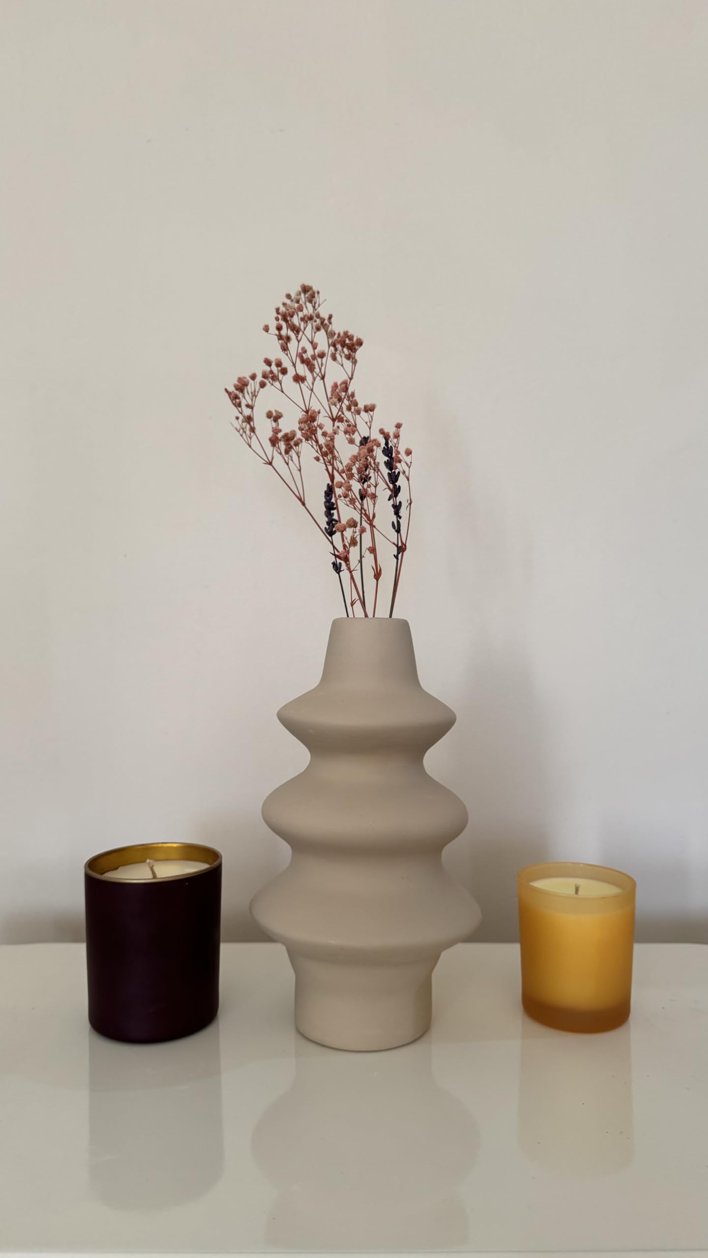 Keramik-Blasenvase, 2er- oder 3er-Set, Nordische Blasenwirbelvase, Blumentopf, Vase für getrocknete Blumen, Nordische Vase, Wellen-Keramikvase, Dekorative Vase, ZicZac-Vase, Blasenvase