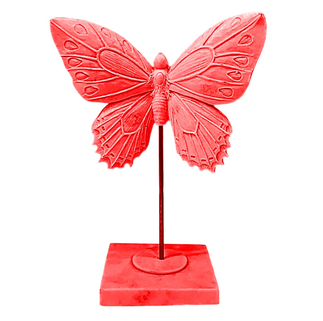 Butterfly Statue Decor, Handmade Butterfly Sculpture, Unique Gift for Nature Lovers, Handmade Butterfly Decor, Butterfly Decor Gift, Butterfly Statue, Butterfly Sculpture, Butterfly Decor