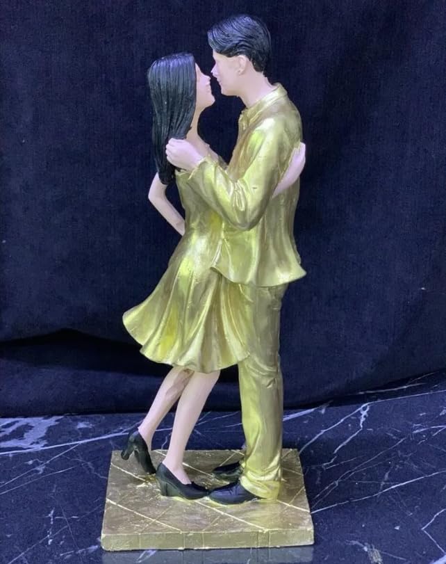 Dancing Couple Sculpture, Romantic Couple Figurine, Anniversary Gift Figurine, Handcrafted Love Couple Statue, Love Couple Sculpture, Love Couple Figurine, Love Couple Statue