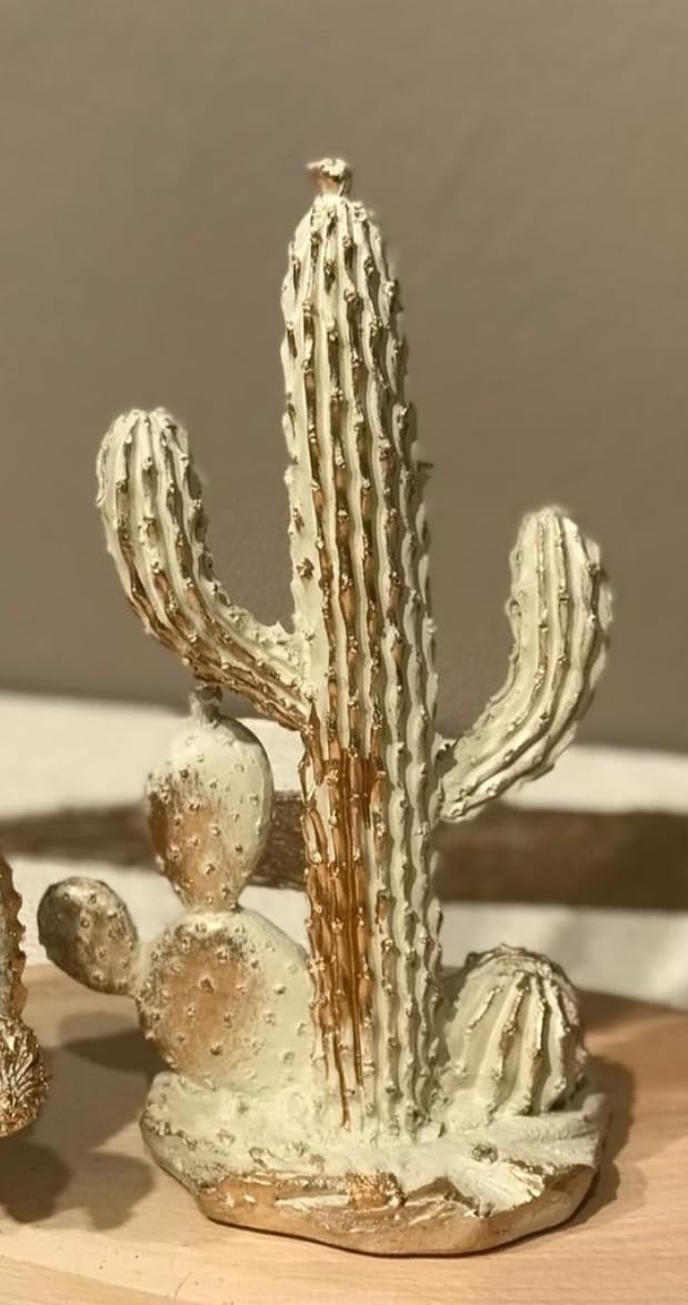 Decorative Cactus Statue, Polyester Cactus Decor, Cactus Statue, Cactus Home Decor, Artificial Cactus Art, Cactus Table Decor, Cactus Decor
