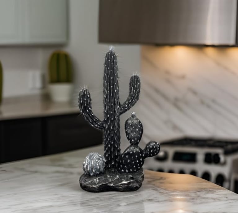 Decorative Cactus Statue, Polyester Cactus Decor, Cactus Statue, Cactus Home Decor, Artificial Cactus Art, Cactus Table Decor, Cactus Decor