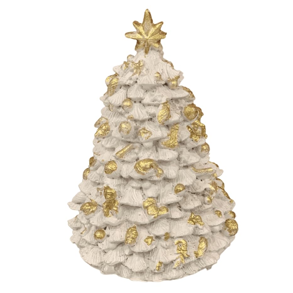 Mini Christmas Tree Figurine, Christmas Tree Ornament, Seasonal Tree Figurine, Christmas Decor Gift, Holiday Tree Decor, Christmas Tree Decor, Christmas Tree Sculpture