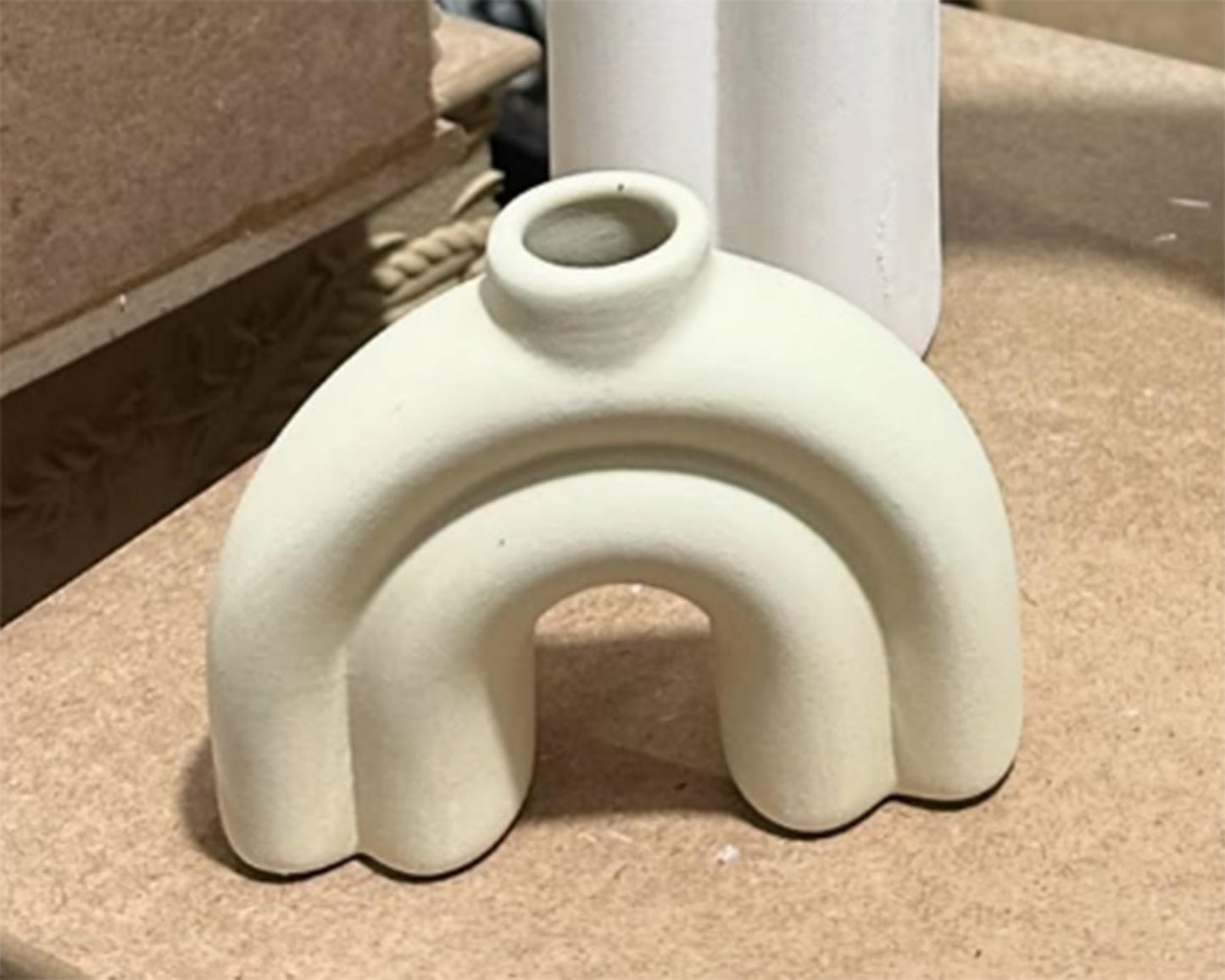 Vintage Style Candlestick Holder, Taper Candle Holder, Ceramic Candle Holder, Handmade Candle Holder, Small Candle Holder, Candle Holder