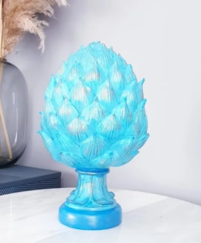 Decorative Artichoke Sculpture, Elegant Artichoke Decor, Polyester Artichoke Sculpture, Artichoke Statue, Polyester Artichoke Statue