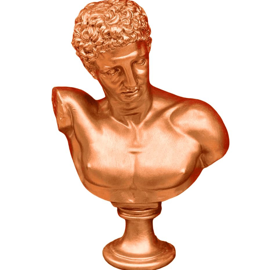Greek Hermes Bust Statue, Classical Sculpture Bust, Neoclassical Home Decor, Hermes Bust Sculpture, Hermes Bust Figurine, Hermes Bust Decor, Hermes Statue, Hermes Sculpture