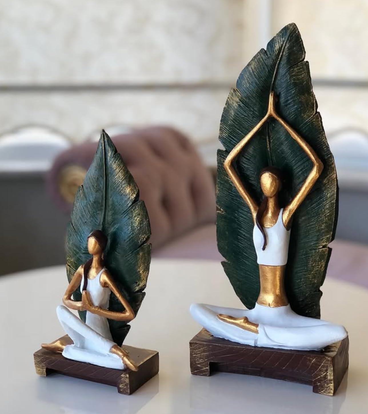 Yoga Girl Sculpture, Meditation Figurine, Yoga Lover Gift, Yoga Decor Accent, Decor Art Sculpture, Yoga Girl Decor, Yoga Girl Statue, Yoga Girl Object, Yoga Girl Figurine