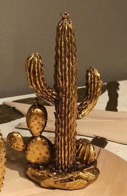 Decorative Cactus Statue, Polyester Cactus Decor, Cactus Statue, Cactus Home Decor, Artificial Cactus Art, Cactus Table Decor, Cactus Decor