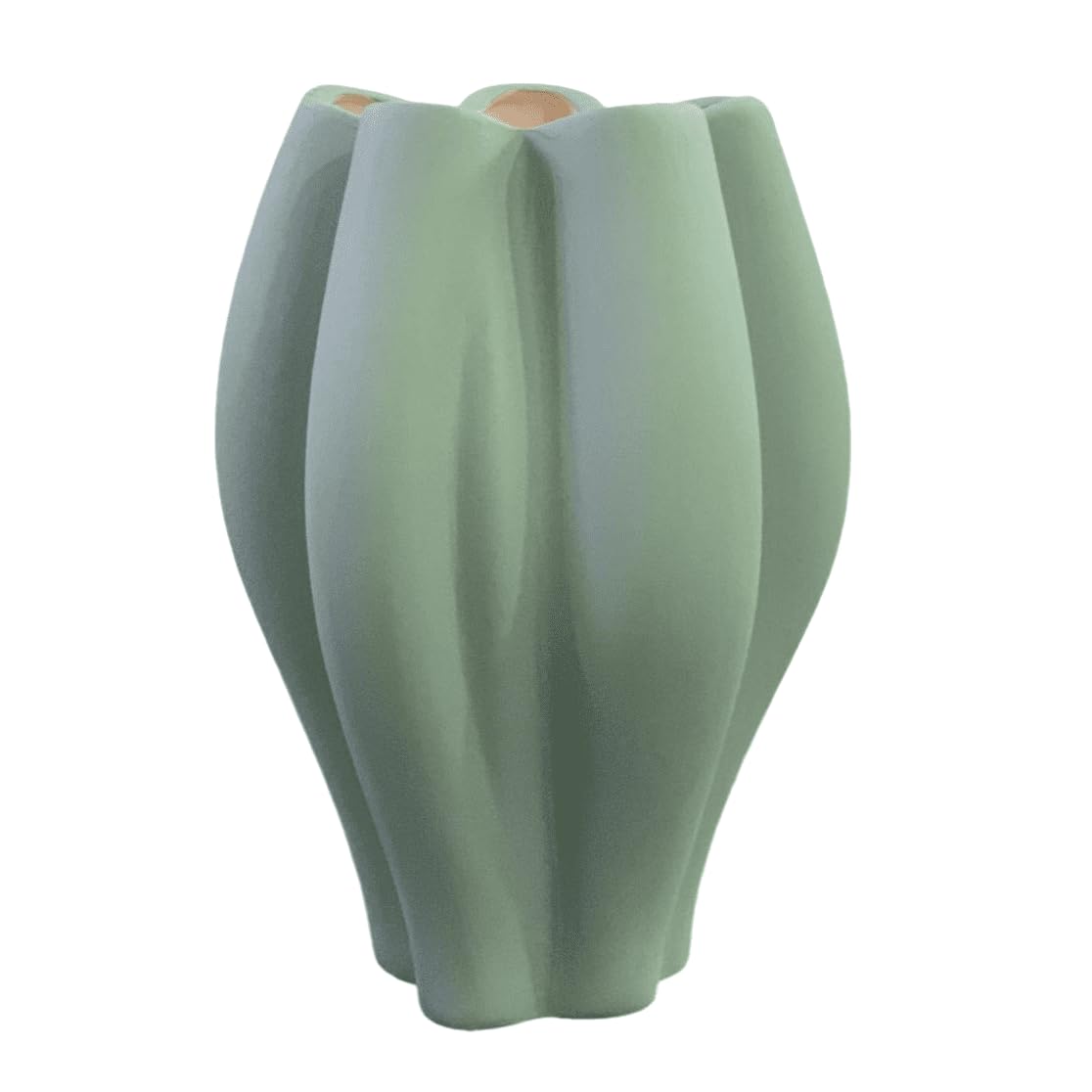 Vaso in ceramica curvo, vaso decorativo da tavolo, vaso scandinavo astratto, vaso minimalista moderno, vaso da tavolo, vaso in ceramica, vaso curvo, vaso minimalista, vaso per fiori