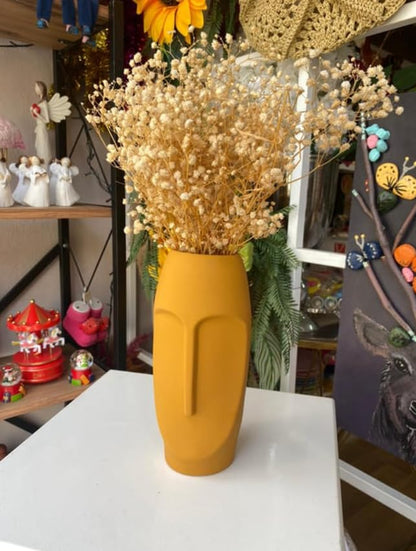 Modern Abstract Face Vase, Face Minimalist Vase, Abstract Face Vase, Face Shaped Planter, Abstract Head Vase, Face Vase, Face Planter Vase