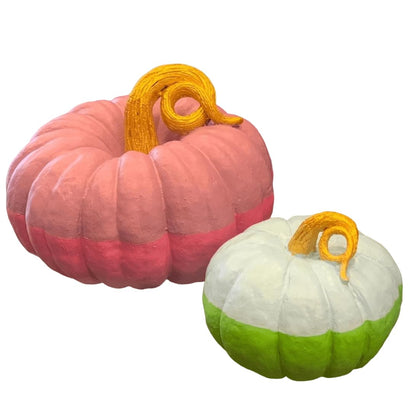 Decorative Pumpkin Set or Single, Autumn Home Decoration, Pumpkin Decor, Halloween Centerpiece, Autumn Home Decor, Elegant Fall Decoration, Pumpkin Sculpture, Pumpkin Statue