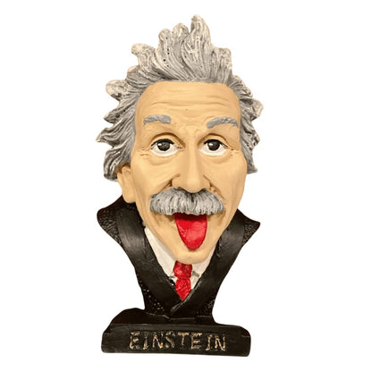 Einstein Tongue Out Statue, Handmade Einstein Bust Sculpture, Albert Einstein Mini Statue, Einstein Head Figurine, Einstein Bust Statue, Einstein Tongue Out Sculpture