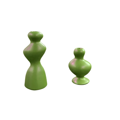 Modern Polyester Candle Holder, Minimalist Candlestick, Nordic Style Candle Holder, Polyester Candle Holder, Handmade Candle Holder