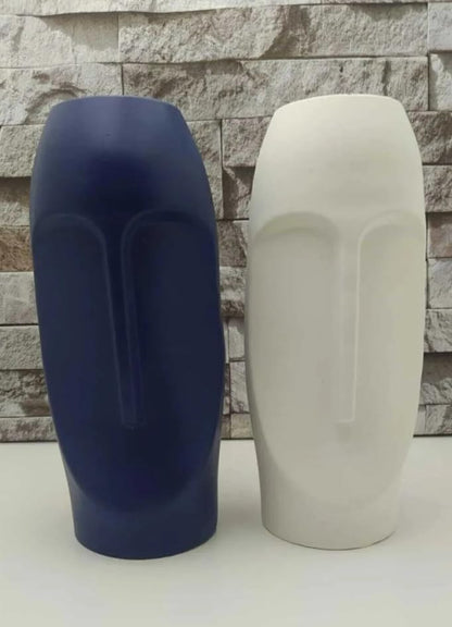 Modern Abstract Face Vase, Face Minimalist Vase, Abstract Face Vase, Face Shaped Planter, Abstract Head Vase, Face Vase, Face Planter Vase
