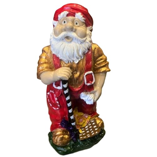 Dwarf Gardener Figurine, Gardening Gnome, Outdoor Garden Figurine, Garden Decoration, Holiday Gift, Garden Sculpture, Dwarf Sculpture, Dwarf Figurine, Dwarf Statue, Dwarf Decor