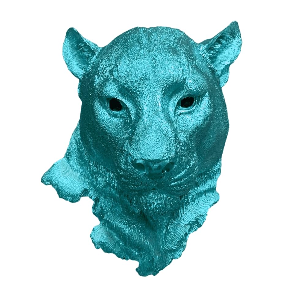 3D Panther Head Wall Decor, Wildlife-inspired Wall Sculpture, Jungle theme wall Art, Animal Face Wall Accent, Decorative Puma Sculpture, Puma Wall Decor, Puma Wall Sculpture