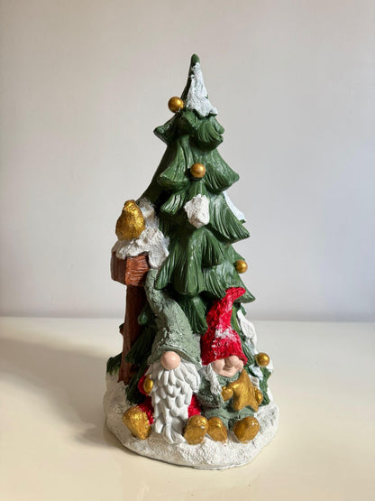 Large Christmas Tree Figurine, Christmas Tree Ornament, Seasonal Tree Figurine, Christmas Decor Gift, Holiday Tree Decor, Christmas Tree Sculpture, Christmas Tree Decor