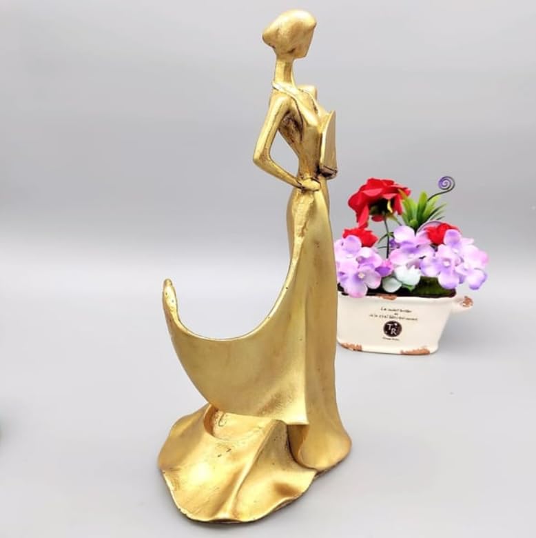 Elegant Woman Wine Rack Sculpture, Lady Wine Holder Statue, Woman Wine Rack, Modern Woman Sculpture Wine Rack, Artistic Bar Decor