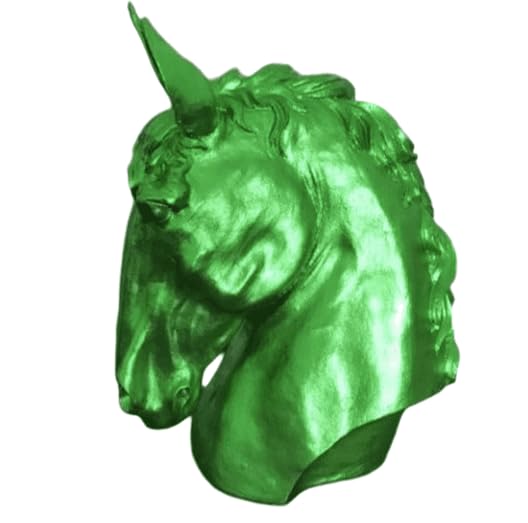 Handmade Horse Head Statue, Elegant Horse Figurine, Horse Head Statue, Horse Sculpture Art, Polyester Horse Statue, Elegant Horse Decor