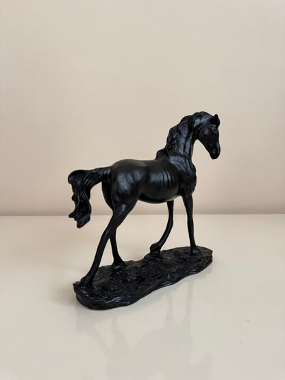 Handcrafted Horse Statue, Equestrian Art Sculpture, Luxury Horse Decor Figurine, Horse Ornament Collectible, Horse Sculpture, Horse Decor